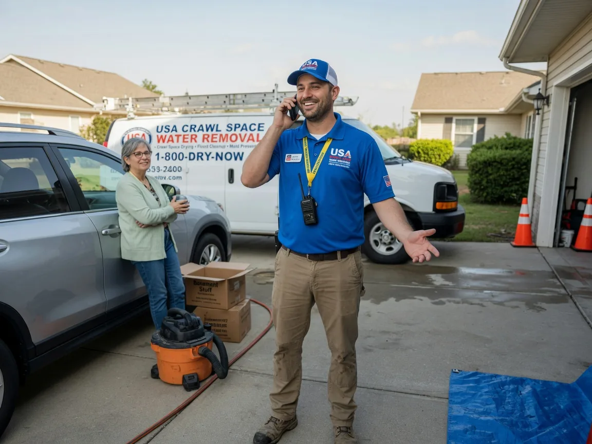 Crawl Space Water Removal Ferris, IL FAQs